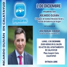 Imagen del cartel del encuentro con Ricardo Oliv�n                                                                                                                                                                                                             