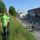 Una de las marchas por la V�a Verde.                                                                                                                                                                                                                           