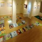 El juego infantil de la exposici�n es similar al juego de la oca                                                                                                                                                                                               