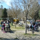 Los turolenses se re�nen cada a�o el martes despu�s de Pascua para celebrar El Serm�n de las tortillas.                                                                                                                                                        