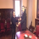Jes�s Guerrero y Manuel Blasco se han reunido en Teruel                                                                                                                                                                                                        