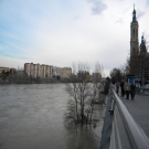 El Ebro, a su paso por Zaragoza                                                                                                                                                                                                                                