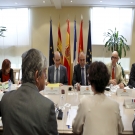 Reuni�n del Grupo Cuatripartito para la reapertura de la l�nea del Canfranc-Pau                                                                                                                                                                                