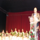 El alcalde y las damas de honor fragatinas                                                                                                                                                                                                                     