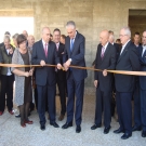 Momento de la inauguraci�n de la sede comarcal                                                                                                                                                                                                                 